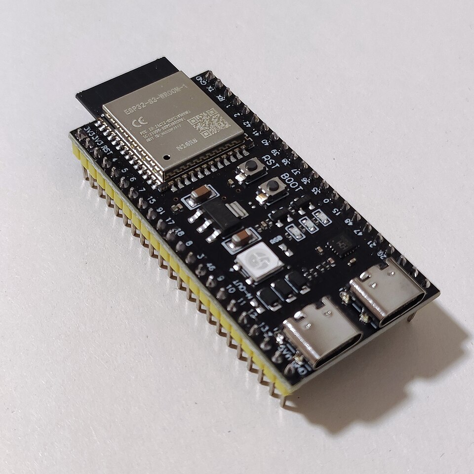 Módulo ESP32-S3 — el chip específico que requiere RuView para capturar CSI Wi-Fi